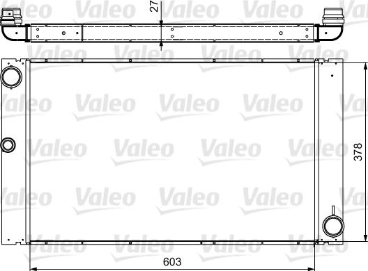 Valeo 735475 - Radiator, racire motor aaoparts.ro