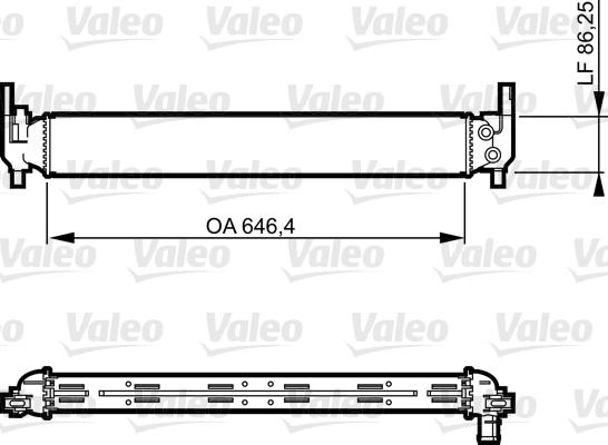 VALEO 735310 - Radiator, racire motor aaoparts.ro