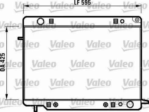 Valeo 731420 - Radiator, racire motor aaoparts.ro
