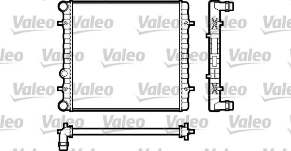 Valeo 731606 - Radiator, racire motor aaoparts.ro