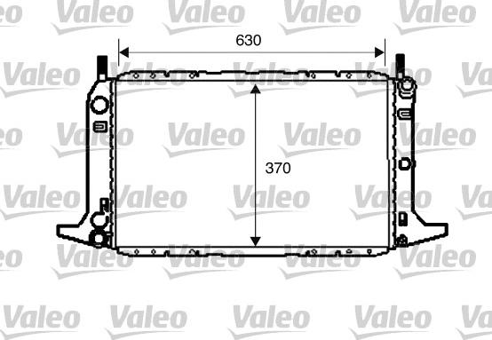 VALEO 731772 - Radiator, racire motor aaoparts.ro