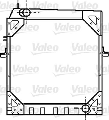 Valeo 733406 - Radiator, racire motor aaoparts.ro