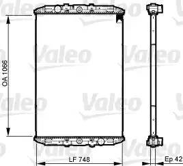 VALEO 733509 - Radiator, racire motor aaoparts.ro