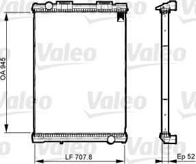 Valeo 733511 - Retea radiator, racire motor aaoparts.ro