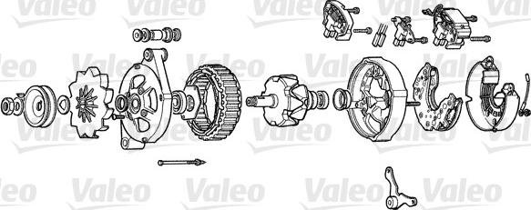 Valeo A13N214 - Generator / Alternator aaoparts.ro