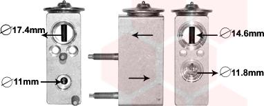 Van Wezel 40001383 - Supapa expansiune, clima aaoparts.ro