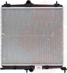 Van Wezel 40012702 - Radiator, racire motor aaoparts.ro