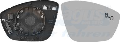 Van Wezel 4089836 - Sticla oglinda, oglinda retrovizoare exterioara aaoparts.ro