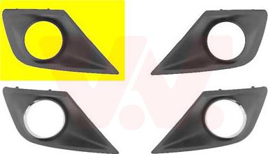 Van Wezel 4033594 - Grila ventilatie, bara protectie aaoparts.ro