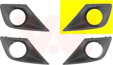 Van Wezel 4033593 - Grila ventilatie, bara protectie aaoparts.ro