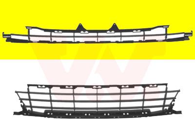 Van Wezel 4029598 - Grila ventilatie, bara protectie aaoparts.ro
