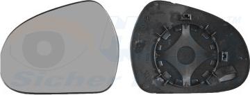 Van Wezel 4029835 - Sticla oglinda, oglinda retrovizoare exterioara aaoparts.ro