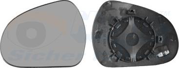 Van Wezel 4029837 - Sticla oglinda, oglinda retrovizoare exterioara aaoparts.ro