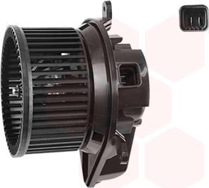 Van Wezel 4352773 - Ventilator, habitaclu aaoparts.ro
