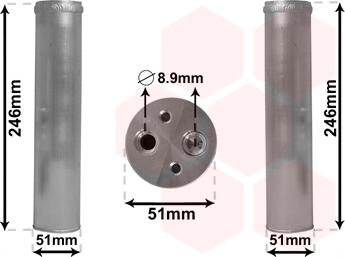 Van Wezel 4300D094 - Uscator,aer conditionat aaoparts.ro