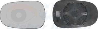 Van Wezel 4338832 - Sticla oglinda, oglinda retrovizoare exterioara aaoparts.ro