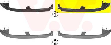 Van Wezel 4337511 - Rama far aaoparts.ro