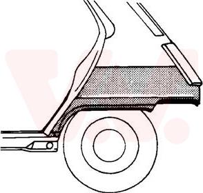 Van Wezel 4337147 - Panou lateral aaoparts.ro