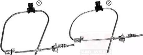 Van Wezel 4337225 - Mecanism actionare geam aaoparts.ro