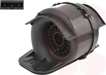 Van Wezel 4337773 - Ventilator, habitaclu aaoparts.ro