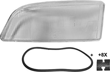 Van Wezel 5950977 - Lentila,far aaoparts.ro