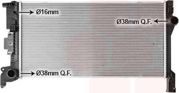 Van Wezel 59012703 - Radiator, racire motor aaoparts.ro