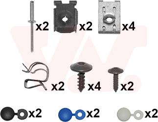 Van Wezel 5894793 - Set montaj, bara protectie aaoparts.ro