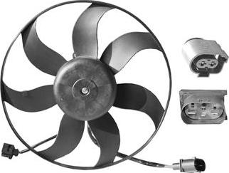 Van Wezel 5894745 - Ventilator, radiator aaoparts.ro