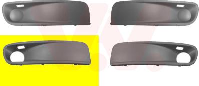 Van Wezel 5897594 - Grila ventilatie, bara protectie aaoparts.ro