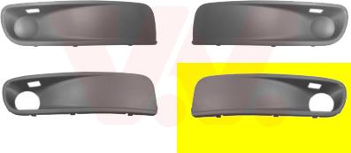 Van Wezel 5897593 - Grila ventilatie, bara protectie aaoparts.ro