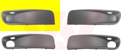 Van Wezel 5897592 - Grila ventilatie, bara protectie aaoparts.ro