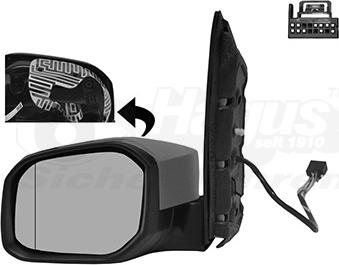 Van Wezel 5854805 - Oglinda exterioara aaoparts.ro