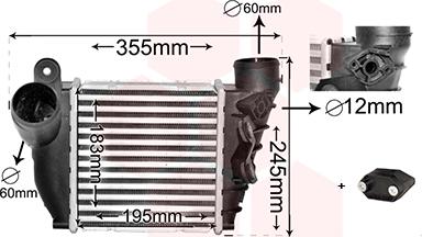 Van Wezel 58004200 - Intercooler, compresor aaoparts.ro