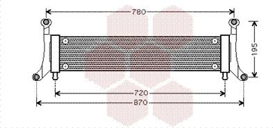 Van Wezel 58002278 - Radiator, racire motor aaoparts.ro