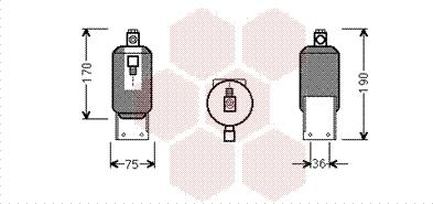 Van Wezel 5800D292 - Uscator,aer conditionat aaoparts.ro