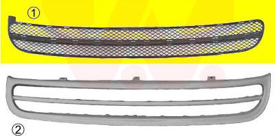 Van Wezel 5803490 - Grila ventilatie, bara protectie aaoparts.ro
