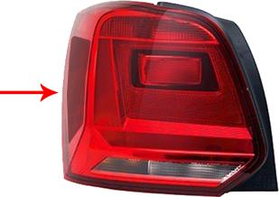 Van Wezel 5814925 - Lampa spate aaoparts.ro
