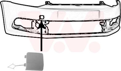 Van Wezel 5814587 - Capac carlig remorcare aaoparts.ro