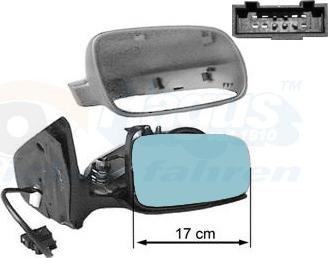Van Wezel 5888816 - Oglinda exterioara aaoparts.ro