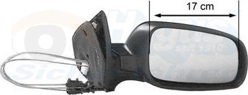 Van Wezel 5888812 - Oglinda exterioara aaoparts.ro