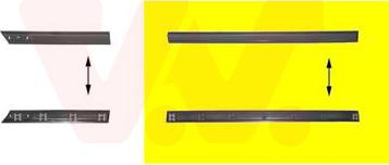 Van Wezel 5883424 - Elemente decorative / protectie, portiera aaoparts.ro