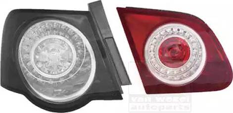 Van Wezel 5839939 - Lampa spate aaoparts.ro