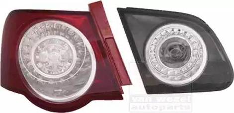 Van Wezel 5839929 - Lampa spate aaoparts.ro