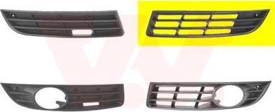 Van Wezel 5839591 - Grila ventilatie, bara protectie aaoparts.ro