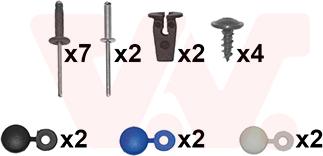 Van Wezel 5829794 - Set montaj, bara protectie aaoparts.ro