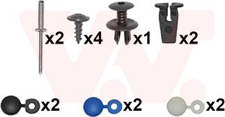 Van Wezel 5829793 - Set montaj, bara protectie aaoparts.ro