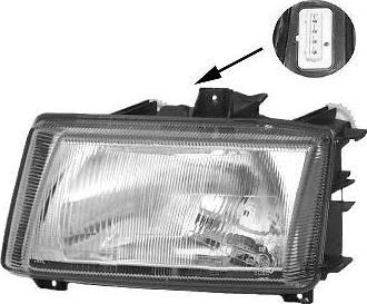 Van Wezel 5826961V - Far aaoparts.ro