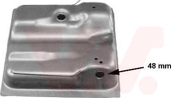 Van Wezel 5870083 - Rezervor combustibil aaoparts.ro