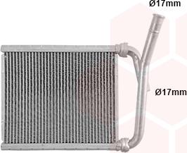 Van Wezel 53016701 - Schimbator caldura, incalzire habitaclu aaoparts.ro