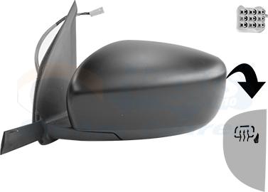 Van Wezel 5226807 - Oglinda exterioara aaoparts.ro